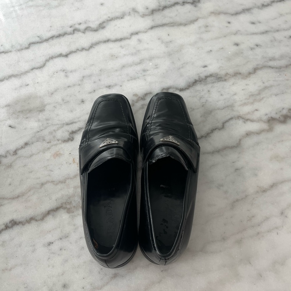 Prada Leather Loafters/Business Shoes